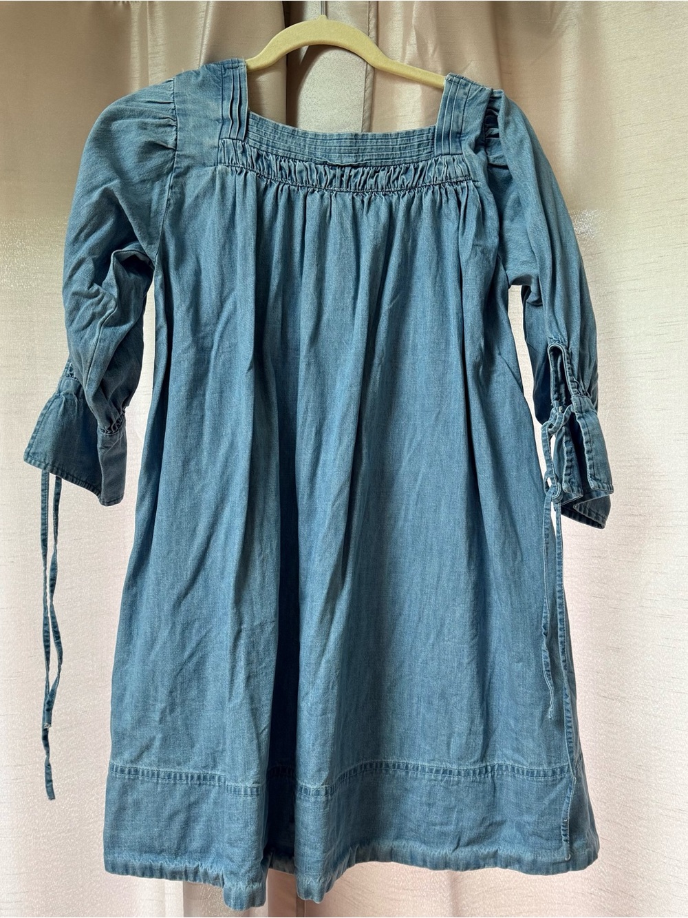 Free People Light Blue Denim Tunic Dress - Picture 4 of 7